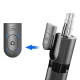 Asmenukių lazda su trikoju Devia Lite 1 Tripod Bluetooth, juoda