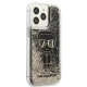 Karl Lagerfeld Liquid Glitter Gatsby dėklas iPhone 13 Pro / 13, juodas