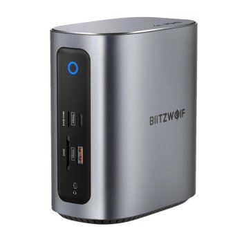 Blitzwolf BW-TH15 17-in-1 USB-C jungčių stotelė, 4K 60Hz, 100W PD