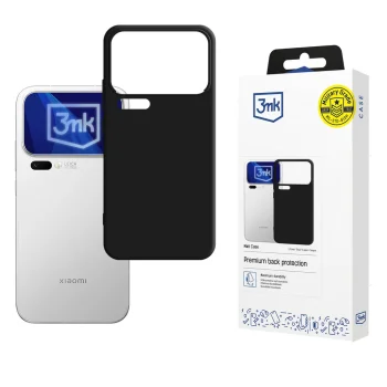 3mk Matt Case dėklas telefonui Xiaomi 17 Pro Max, matinė juoda