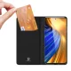 Atverčiamasis dėklas Dux Ducis Skin Pro telefonui Xiaomi Poco F4 5G, juodas
