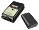 Xbox 360 controller battery charging station with 2 spare batteries, black
