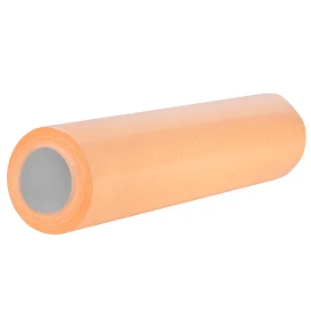 Vienkartinės kosmetologinės servetėlės ritinėlyje, oranžinės, 33 cm