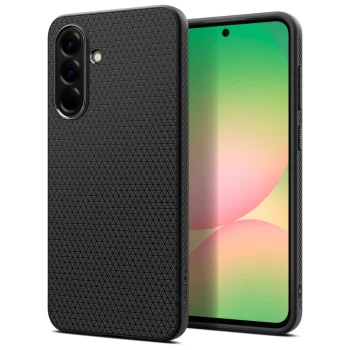 Spigen Liquid Air dėklas, skirtas Samsung Galaxy A56 5G Black