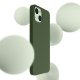 „3mk Hardy Silicone MagCase“ dėklas „iPhone 15 Plus“, žalias
