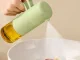 Stiklinis aliejaus ir acto purkštukas, 210 ml, žalias