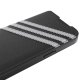 Atverčiamasis dėklas Adidas iPhone 14 Pro, juodas / baltas