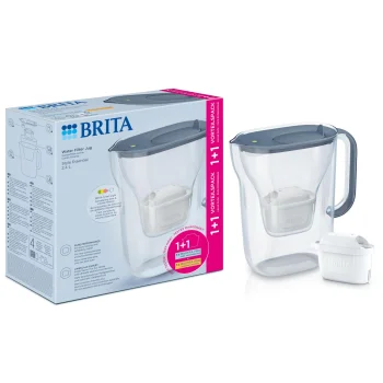 Vandens filtravimo ąsotis Brita Style Essential 2.4 l, mėlynas, su 2 kasetėmis