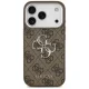 Dėklas Guess 4G Big 4G Classic Logo, skirtas iPhone 17 Pro, rudas / sidabrinis
