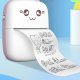 HURC9 mini terminis spausdintuvas su Bluetooth Mini Kitty, rožinis
