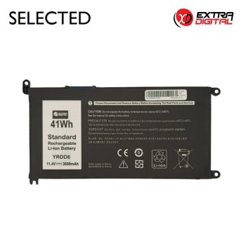 Extra Digital nešiojamojo kompiuterio baterija DELL YRDD6, 3600mAh