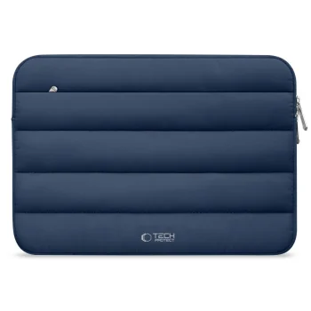 Tech-Protect Fluffy dėklas nešiojamam kompiuteriui 15-16", tamsiai mėlynas