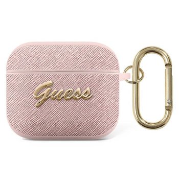 Guess GUA3SASMP dėklas, skirtas Apple AirPods 3, rožinis