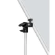 Pasukamas difuzinis skydas Camrock FC-1520P, 2 x 1.5 m, sidabrinis
