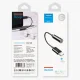 Joyroom SH-C1 3.5mm Mini Jack (moteriškas) į USB-C (vyriškas) adapteris, baltas