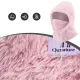 Slidinėjimo balaklava Qunature Arctic Velvet, M dydis, rožinė