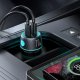Joyroom JR-CCN02 70W Dual USB-C Car Charger with LED - Black