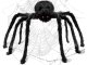 Giant Spider Tarantula Halloween Decoration XXL, Black