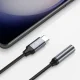 Tech-Protect UltraBoost adapteris iš USB-C į 3.5 mm Mini Jack, juodas