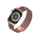 Uniq Dante nerūdijančio plieno dirželis Apple Watch 38/40/41mm, rausvojo aukso