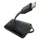 Baseus Bipow 2 10000mah 20W powerbank with digital display built-in USB-C cable - black