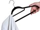 Velvet Clothes Hangers, Non-Slip Suit Hangers, Set of 20, Black