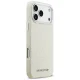 Karl Lagerfeld FW Stamped Karl MagSafe dėklas iPhone 17 Pro Max, smėlio spalvos