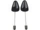 Spring Shoe Stretchers, Anti-Creasing, 2 pcs, Black, 37-42 Size