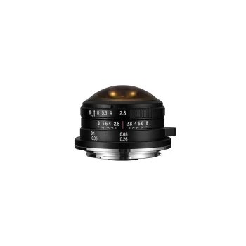 Objektyvas Laowa 4mm f/2.8 Fisheye, skirtas Fujifilm X