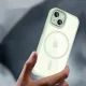 Tech-Protect MagMat MagSafe dėklas iPhone 15 telefonui, skaidri žalia