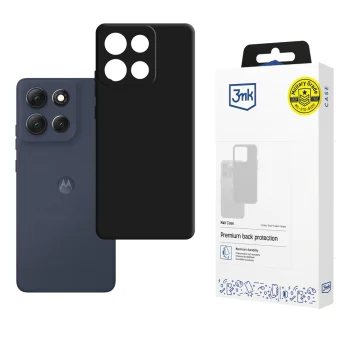 Dėklas 3mk Matt Case telefonui Motorola Moto G86, juodas