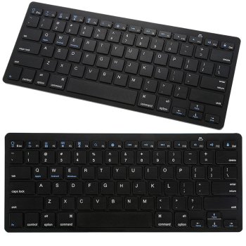 Belaidė „Bluetooth“ klaviatūra kompiuteriui / „iPad“ / „Mac“, juoda