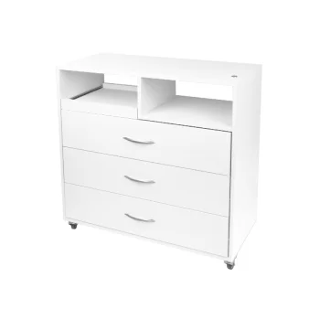 White Podiatry Unit Y-200 Cosmetic Trolley