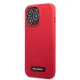 Karl Lagerfeld Silicone Plaque dėklas, skirtas iPhone 13 Pro / 13, raudonas