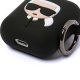Karl Lagerfeld Silicone Ikonik Case for AirPods 1/2 Black