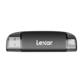 Lexar LRW310X dviejų prievadų kortelių skaitytuvas USB-A/C SD/microSD