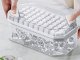 Ice Cube Tray with Bin and Scoop, 50 Cubes