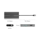 Orico XDR 12-in-1 USB-C doko stotelė, HDMI 4K, VGA, RJ45 Gigabit, PD 100W, pilka
