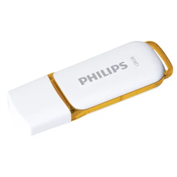 Philips Snow Edition USB atmintinė 128 GB USB 2.0, balta ir oranžinė