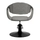 Kirpyklos kėdė Hair System Halo Grey, pilka