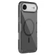 „Nillkin Nature TPU Pro Magnetic“ dėklas „iPhone 17 Air“, permatomas juodas