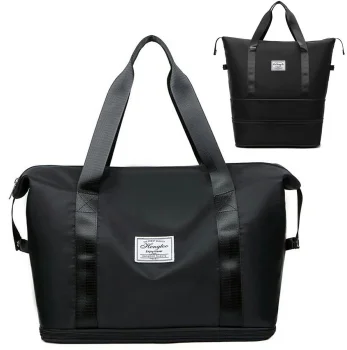 Adjustable Travel and Beach Bag DA80A, Black