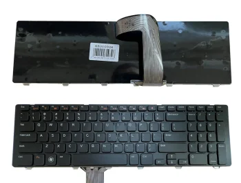 Dell Keyboard for Inspiron 17R, Vostro 3750, XPS 17, Black