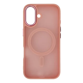 Wozinsky Fashion Case dėklas su MagSafe skirtas iPhone 16e / 17e, rožinis