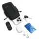 Sportinis dėklas ant rankos Tech-Protect M6 telefonams iki 6.9\", juodas