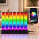 RGB LED stalo lempa Ekvalaizeris su pulteliu ir programėle (USB)