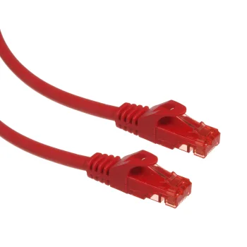 Tinklo kabelis Maclean MCTV-302 R Cat6 UTP RJ45, 2 m, raudonas