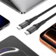 Tech-Protect Ultraboost UB11T USB-C į USB-C laidas 100W 200 cm, juodas