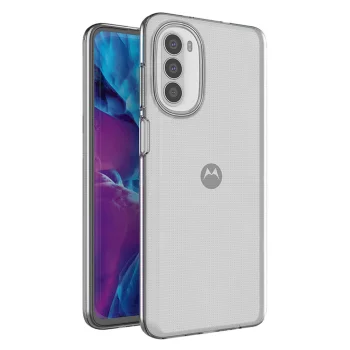 Skaidrus dėklas Ultra Clear 0.5mm telefonui Motorola Moto G82 5G / Moto G52