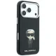 Karl Lagerfeld Smooth Ikonik Sketch MagSafe dėklas iPhone 18 Pro Max / 17 Pro Max, juodas